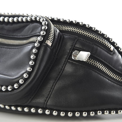 Alexander Wang Lambskin Attica Studded Belt Bag Black 6 of 7