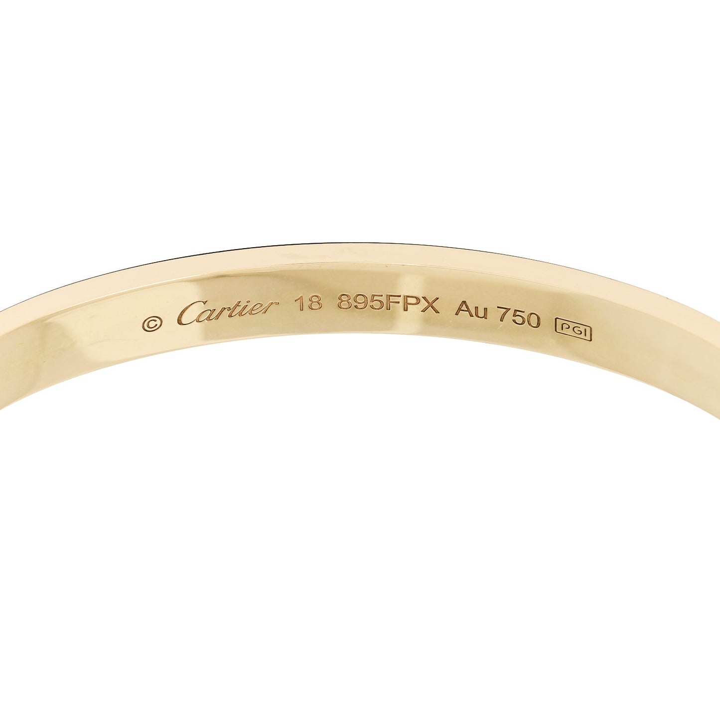 18K Yellow Gold LOVE Bracelet