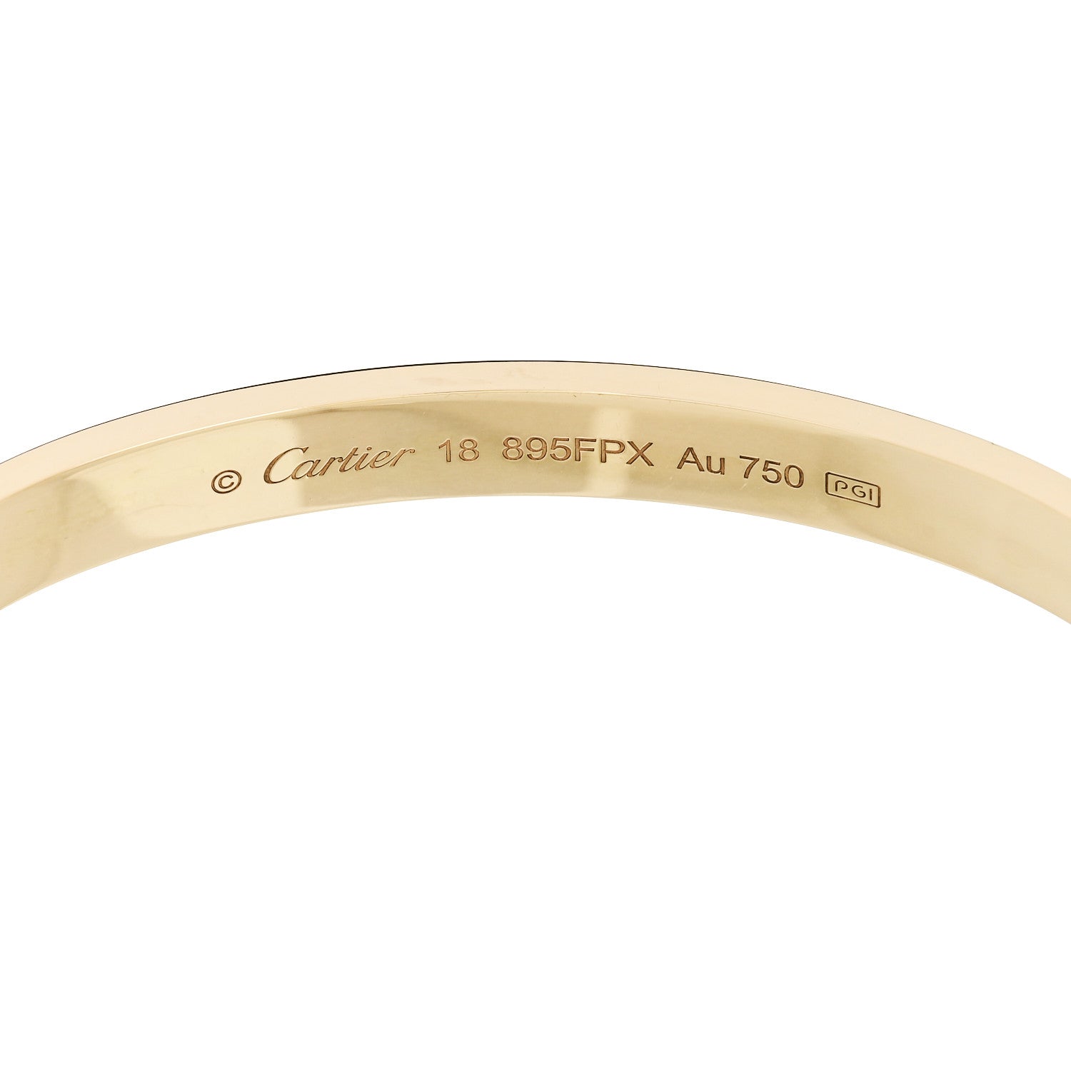 Cartier 18K Yellow Gold LOVE Bracelet 6 of 9
