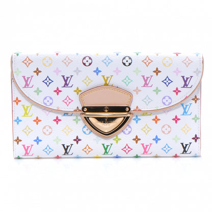 Louis Vuitton Monogram Multicolor Eugenie Wallet White 1 of 8