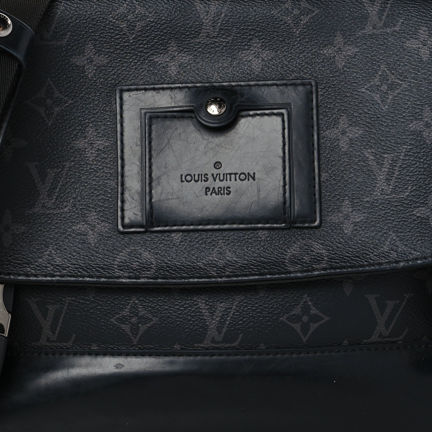 Louis Vuitton Monogram Eclipse Voyager PM Messenger 8 of 10