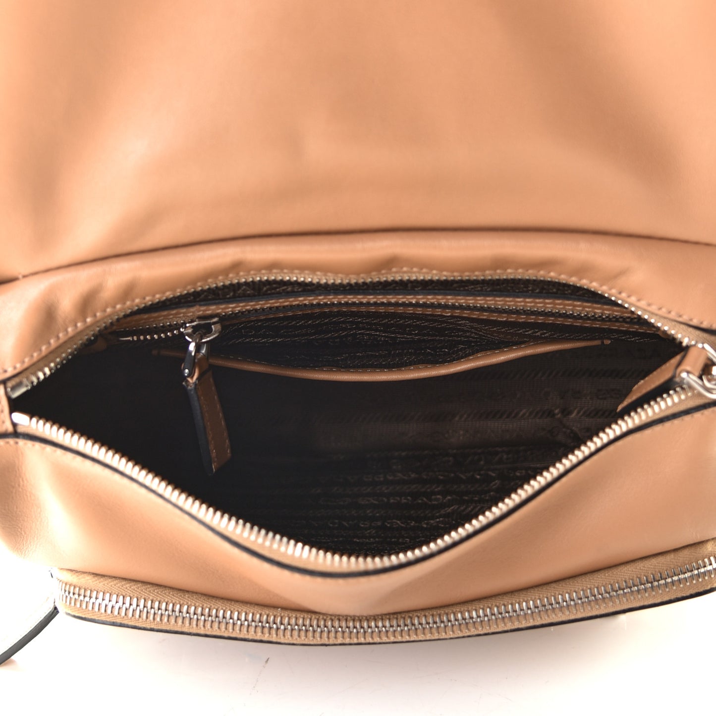 Soft Calf Messenger Bag Caramel