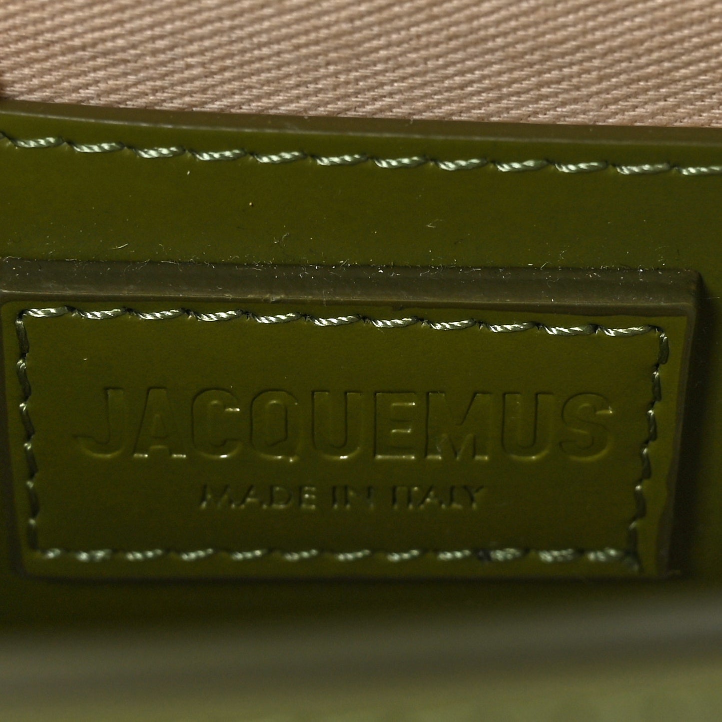 Smooth Calfskin Le Grand Bambino Khaki