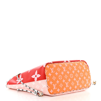 Louis Vuitton Monogram Giant Neverfull MM Rouge 5 of 10