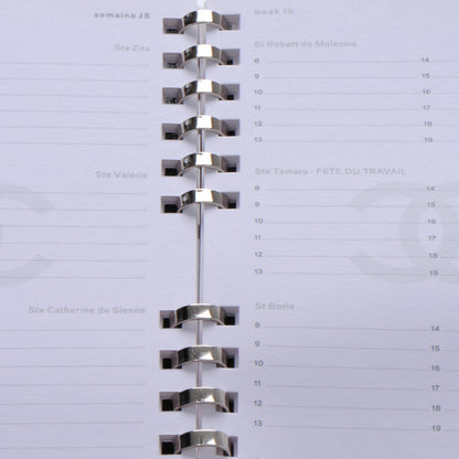 Chanel Patent Lucky Symbols Agenda Cover Black 7 of 10