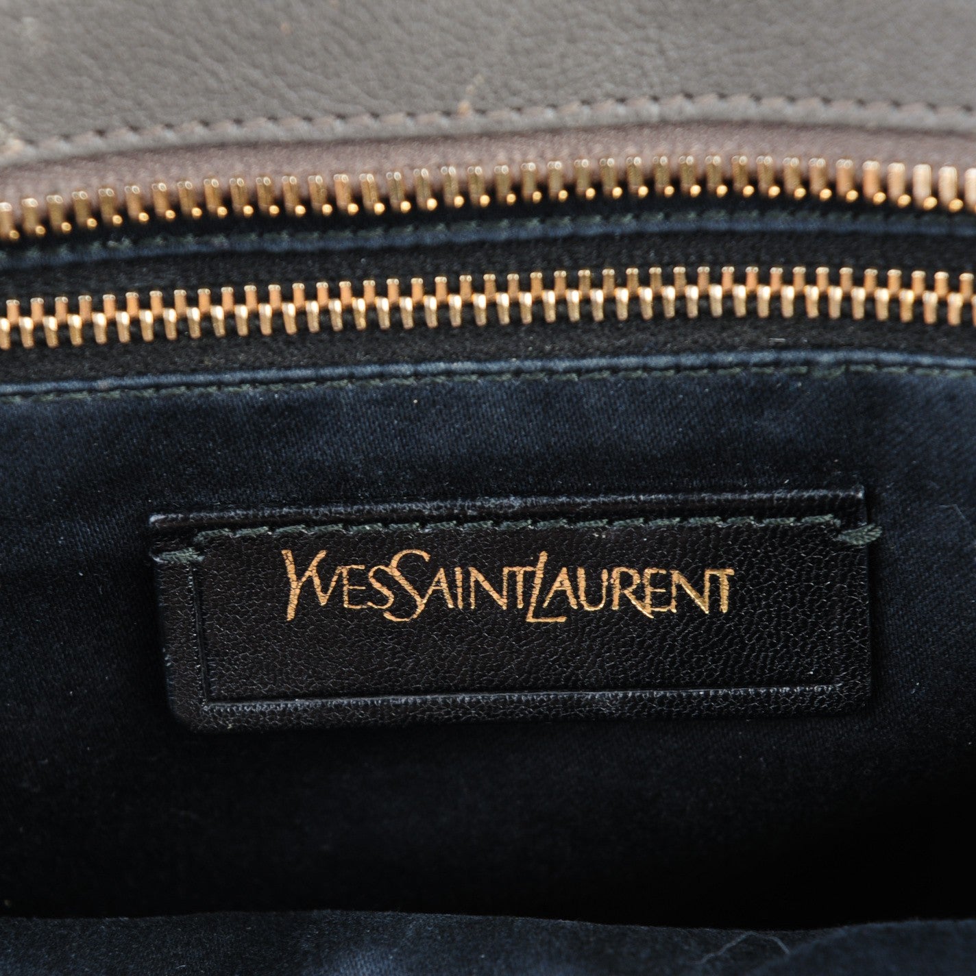 Saint Laurent Sheepskin Small Cabas ChYc Grey 6 of 7