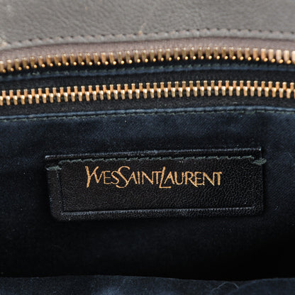 Saint Laurent Sheepskin Small Cabas ChYc Grey 6 of 7
