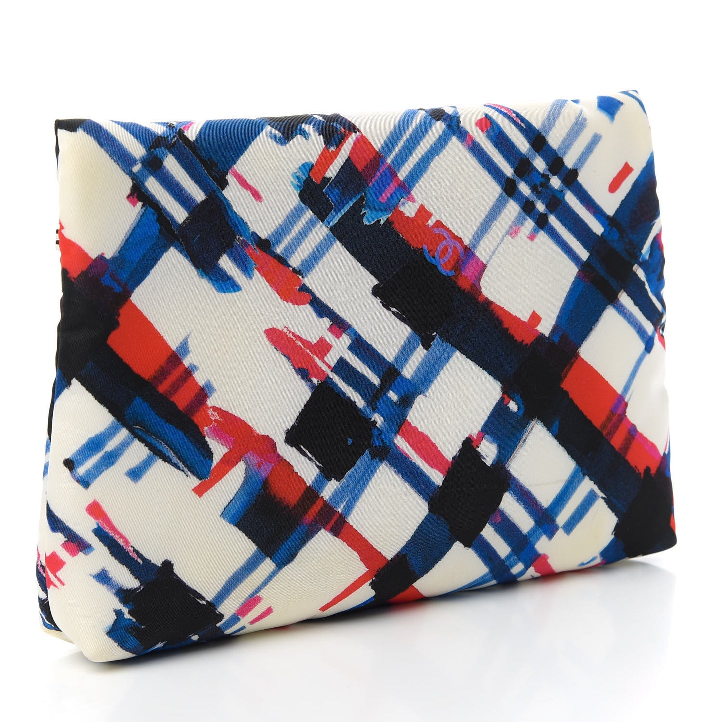 Canvas Airline Cosmetic Pouch Multicolor