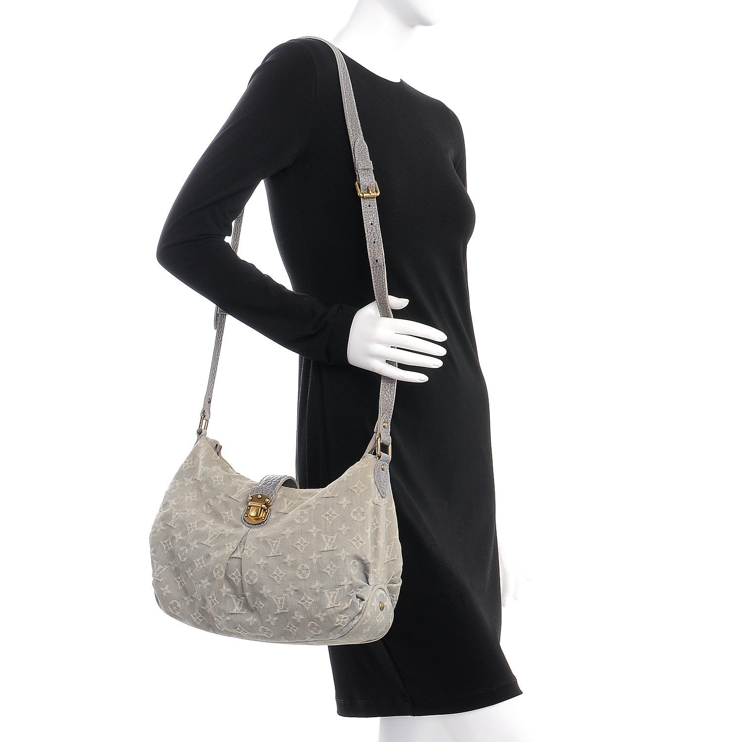 Louis Vuitton Denim Slightly Grey 2 of 9