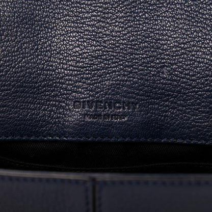 Givenchy Sugar Goatskin Obsedia Shoulder Bag Navy 8 of 9