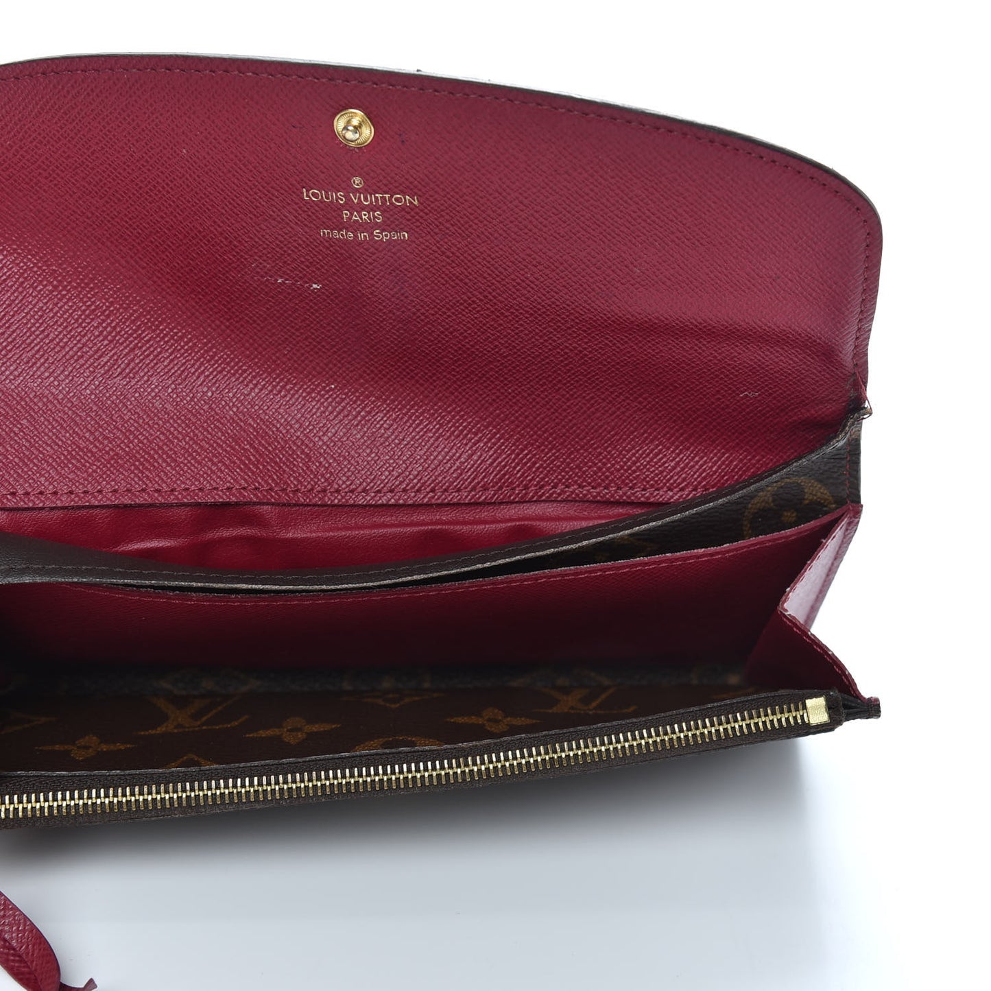 Monogram Emilie Wallet Fuchsia