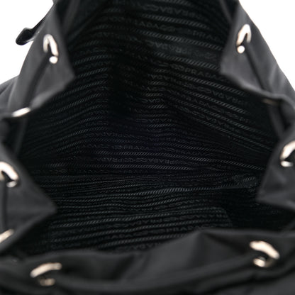 Prada Nylon Vela Medium Backpack Black 5 of 11