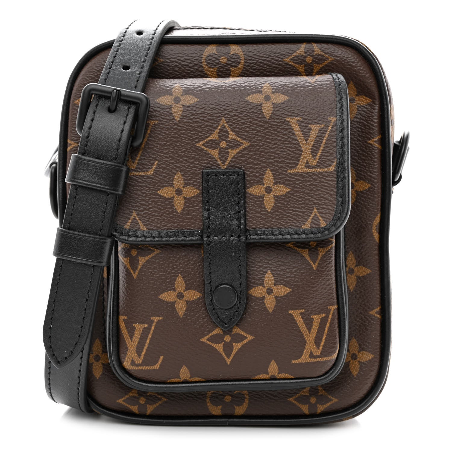 Louis Vuitton Monogram Macassar Christopher Wearable Wallet 1 of 12