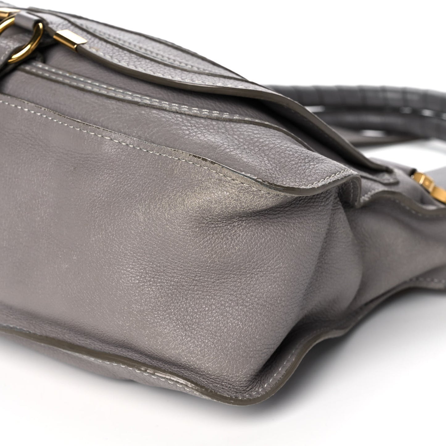 Calfskin Medium Marcie Satchel Cashmere Grey