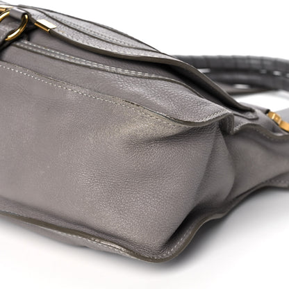 Chloe Calfskin Medium Marcie Satchel Cashmere Grey 10 of 11