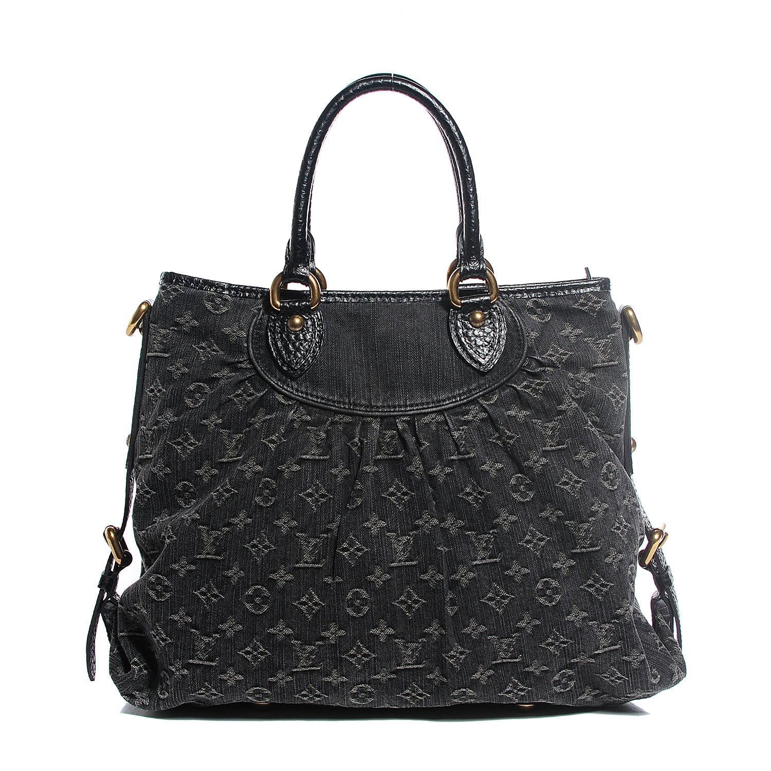 Louis Vuitton Denim Neo Cabby GM Black 1 of 6