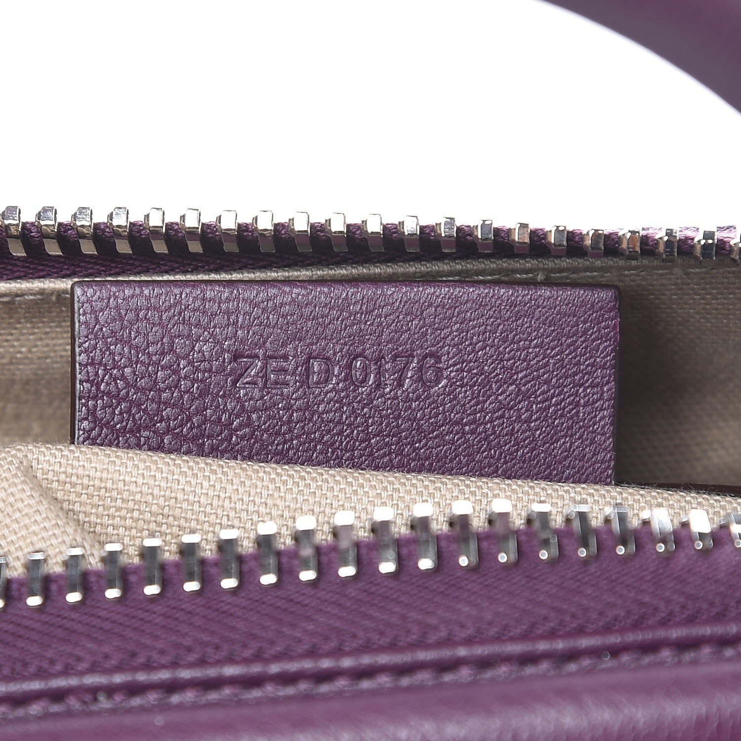 Givenchy Sugar Goatskin Small Antigona Dark Purple 9 of 22
