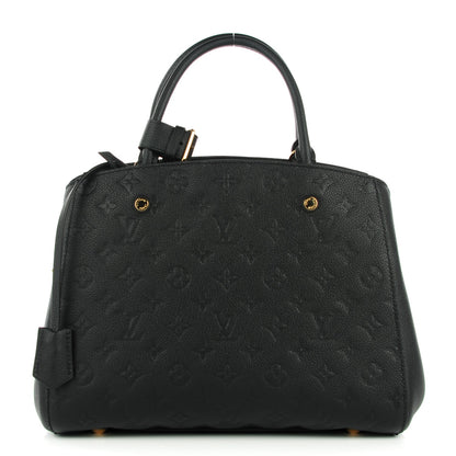 Louis Vuitton Empreinte Montaigne MM Black 1 of 8
