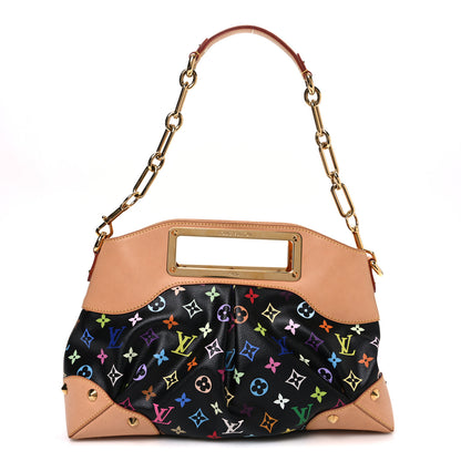 Louis Vuitton Monogram Multicolor Judy MM Black 1 of 12