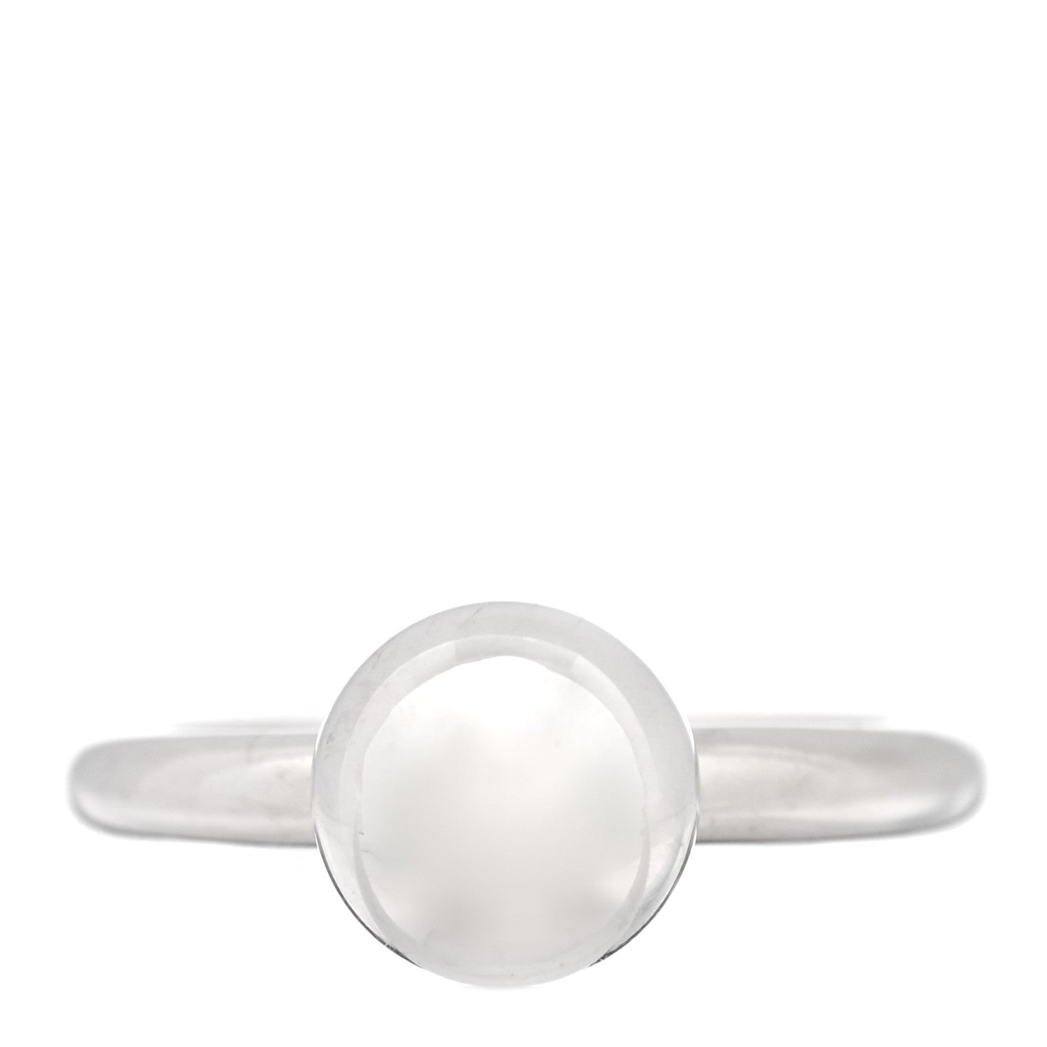 Tiffany Sterling Silver 8mm Hardwear Ball Ring 47 4 1 of 5