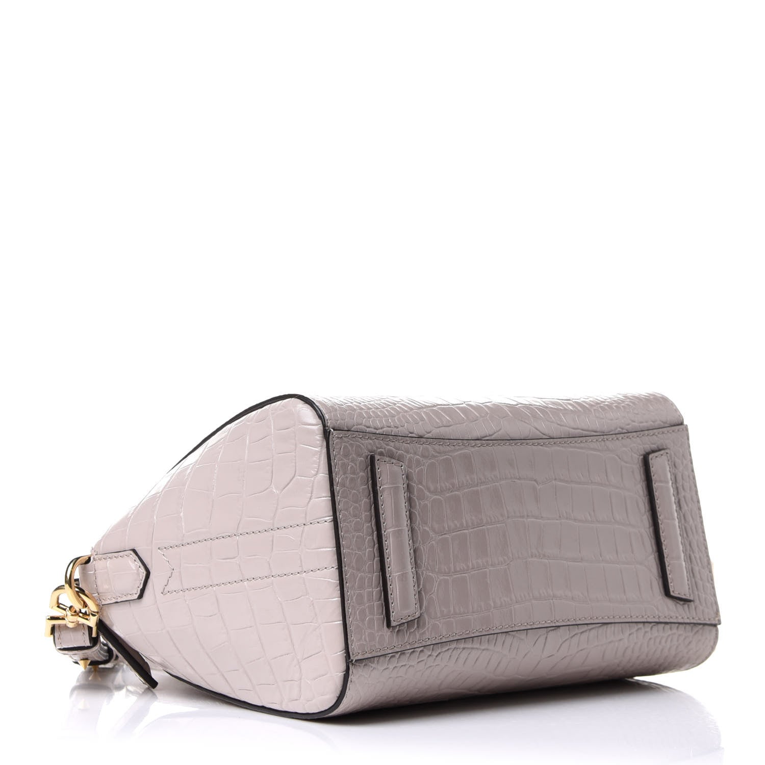 Givenchy Calfskin Crocodile Embossed Mini Antigona Dune 4 of 10