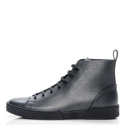 Louis Vuitton Epi Match Up Sneakers 9 Blue Nuit 1 of 8