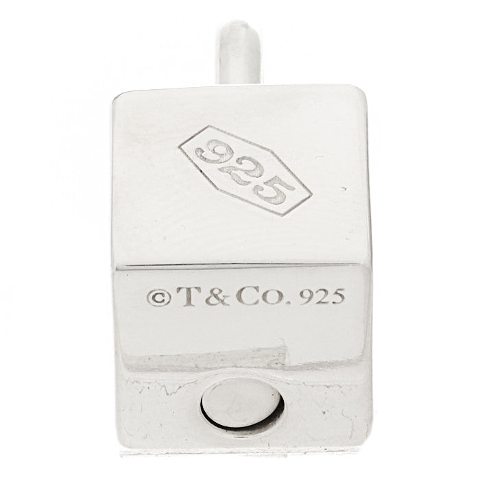 Sterling Silver 1837 Cube Lock Charm