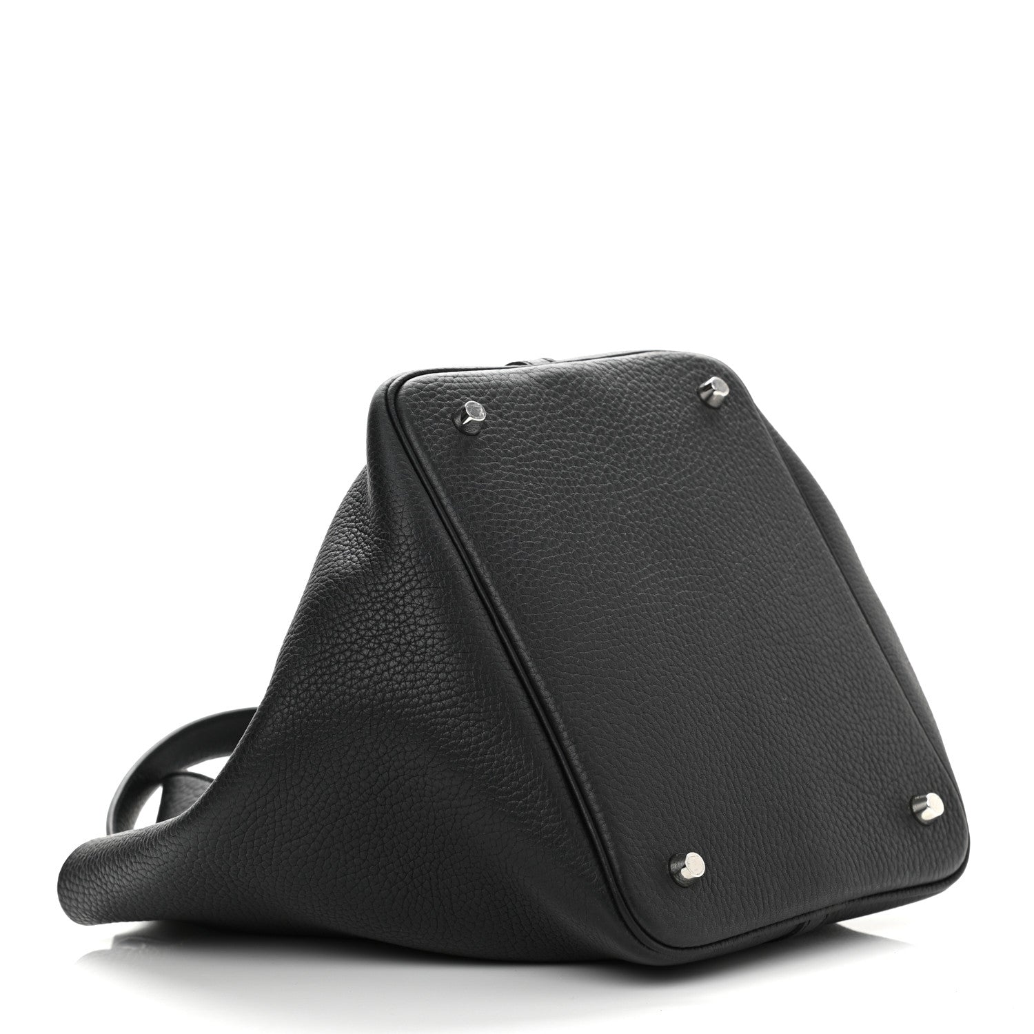 Hermes Taurillon Clemence Picotin Lock 26 GM Black 4 of 11