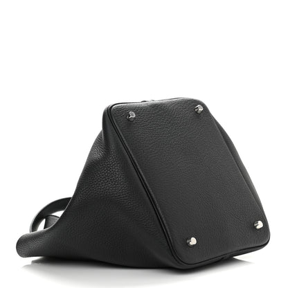 Hermes Taurillon Clemence Picotin Lock 26 GM Black 4 of 11