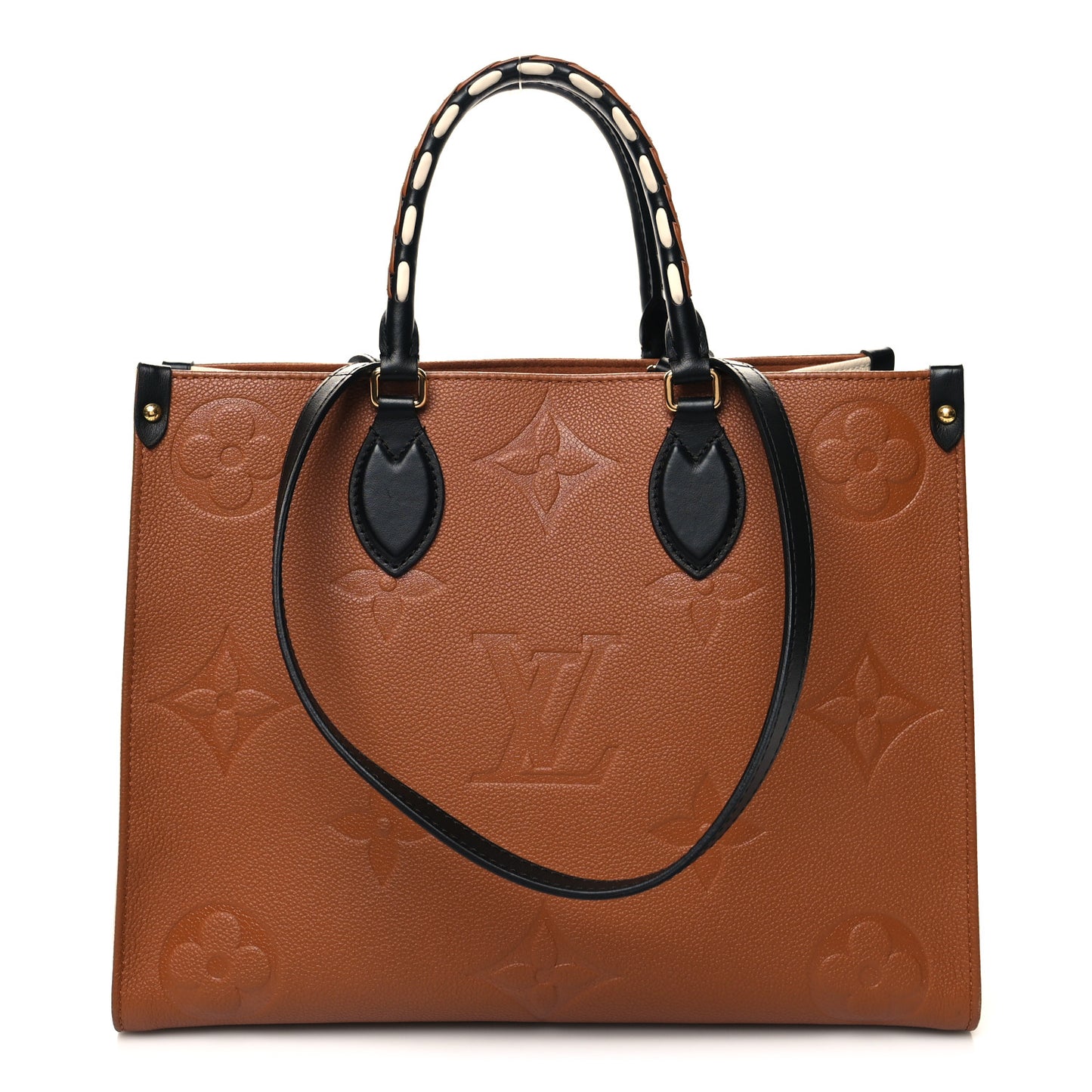 Empreinte Monogram Giant Wild At Heart Onthego MM Caramel