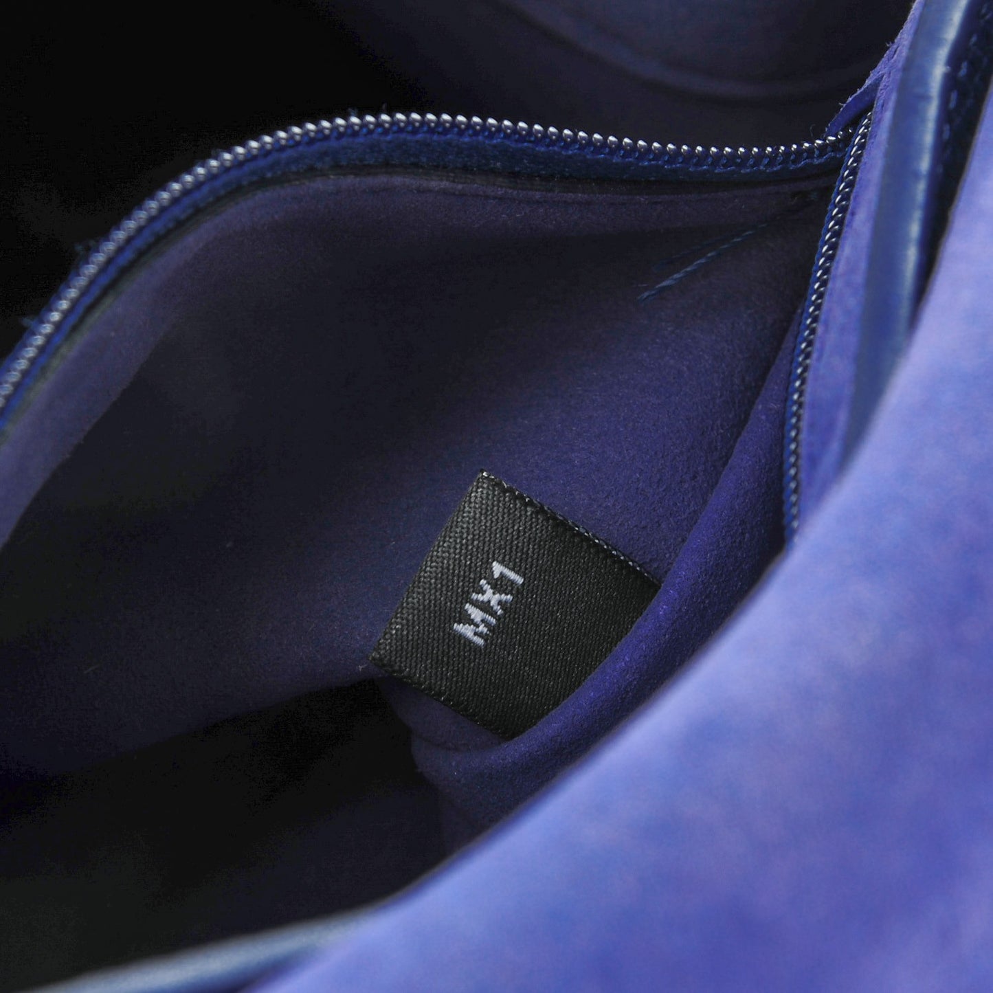 Classic Grain Small Bayswater Satchel Neon Blue