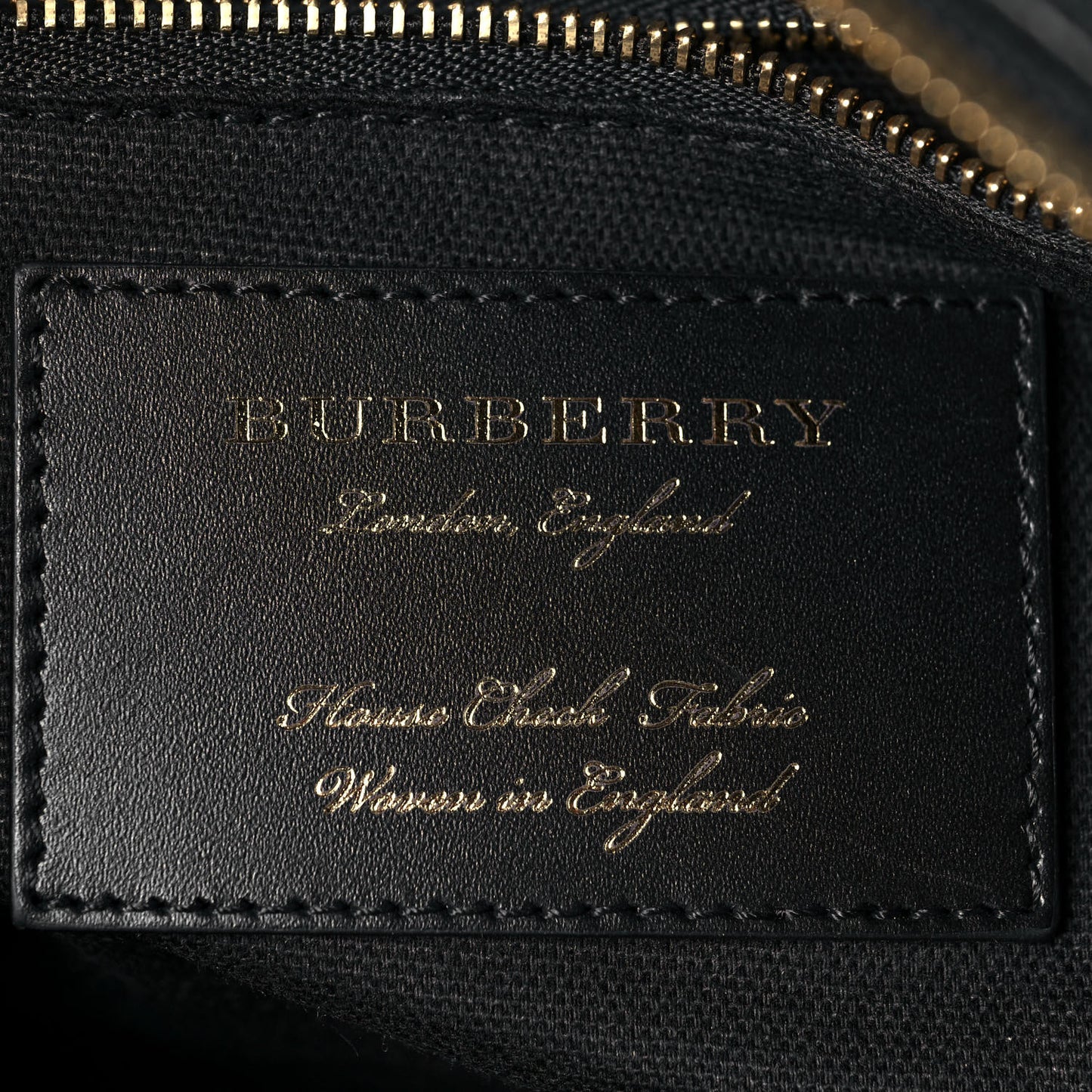 House Check Derby Calfskin Small Alchester Bowling Bag Black