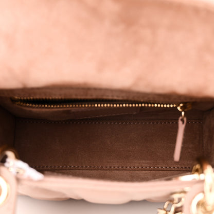 Christian Dior Lambskin Cannage Mini Lady Dior Fard 5 of 9