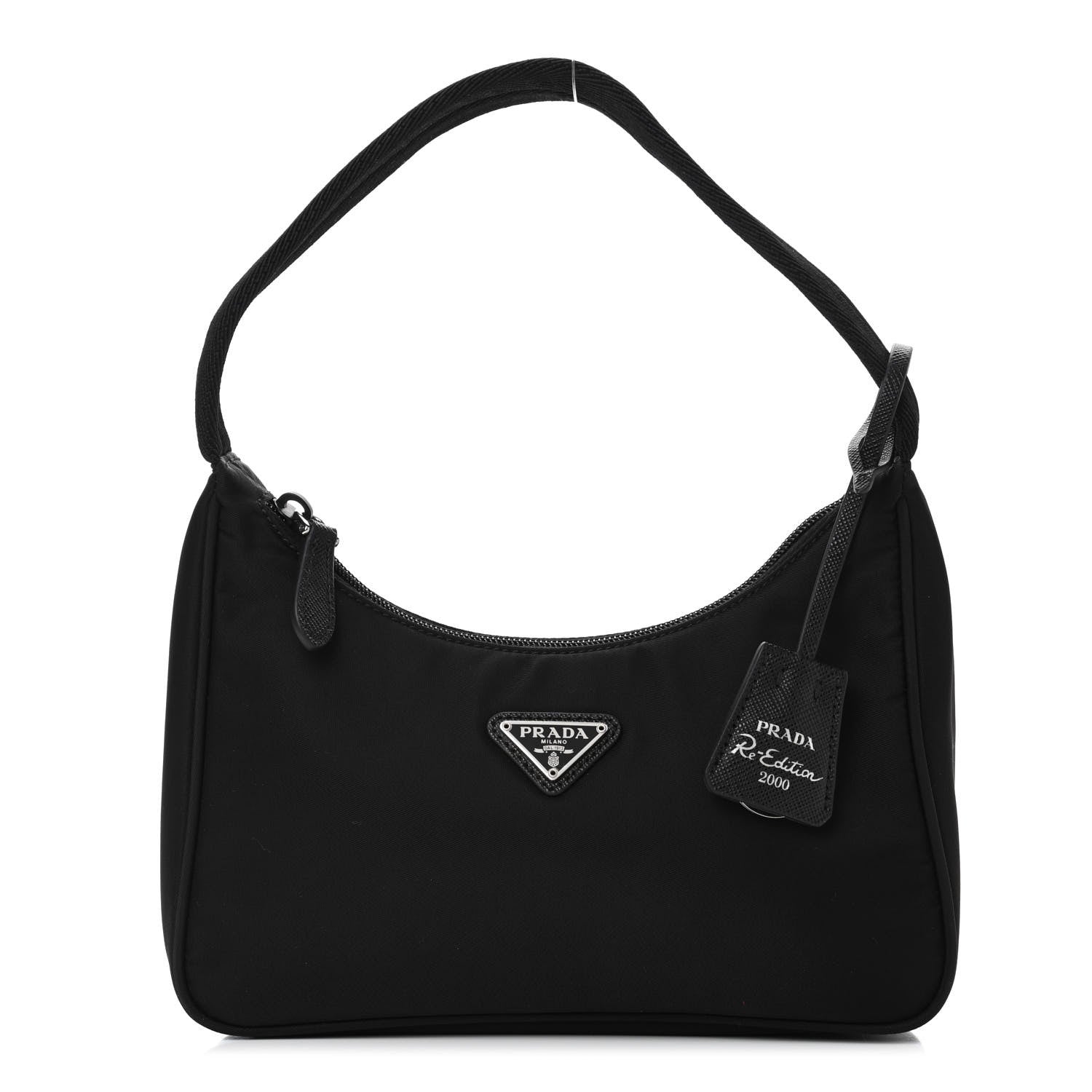 Prada Tessuto Nylon Mini Re-Edition 2000 Bag Black 1 of 4