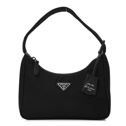 Prada Tessuto Nylon Mini Re-Edition 2000 Bag Black 1 of 4