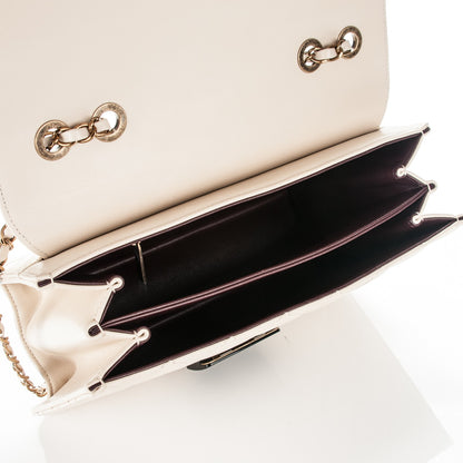 Chanel Sheepskin Quilted Large Beauty Lock Flap Beige Clair 5 of 9