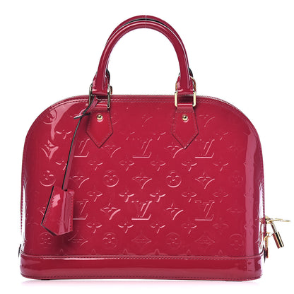 Louis Vuitton Vernis Alma PM Rose Indien 1 of 10