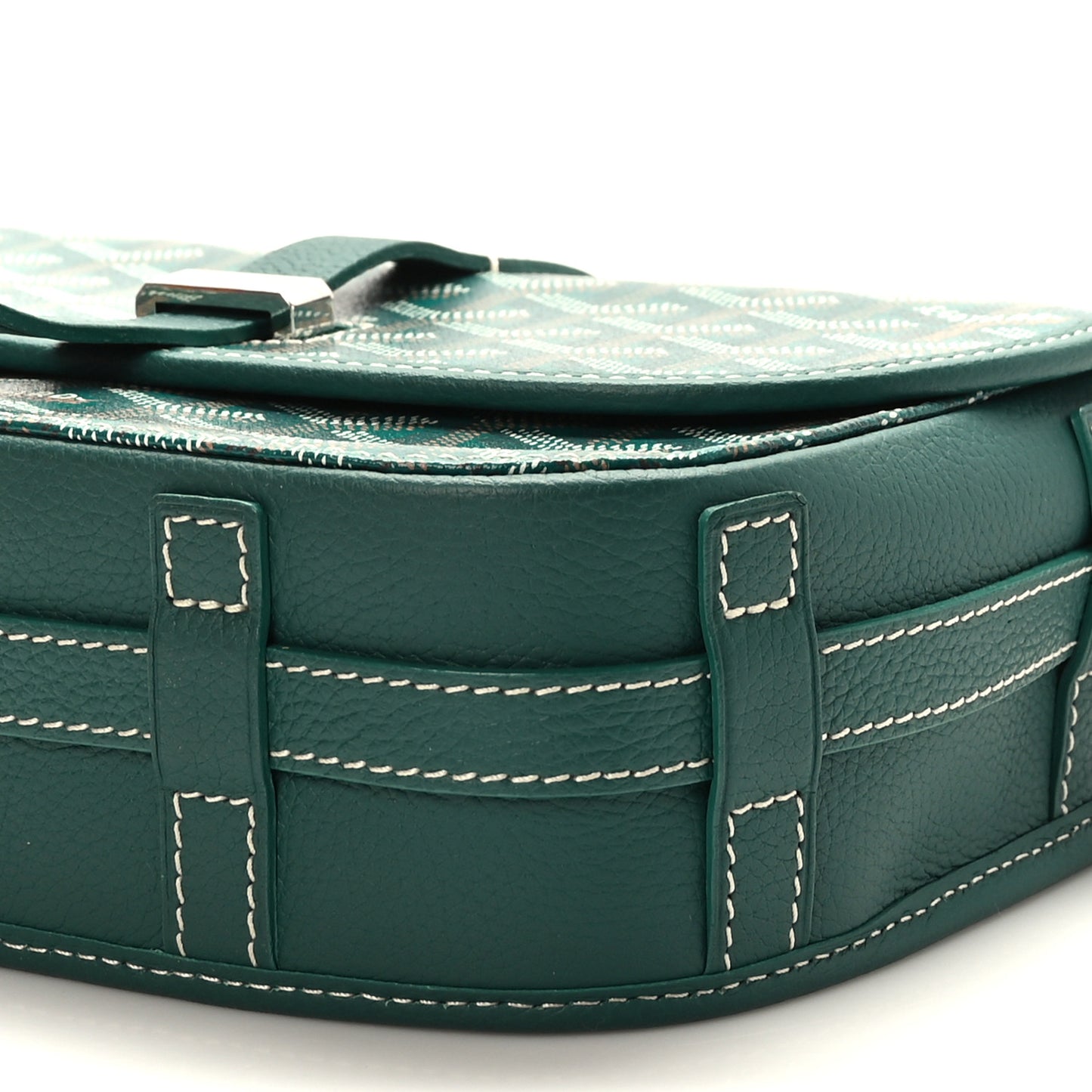 Goyardine Belvedere II PM Messenger Bag Green