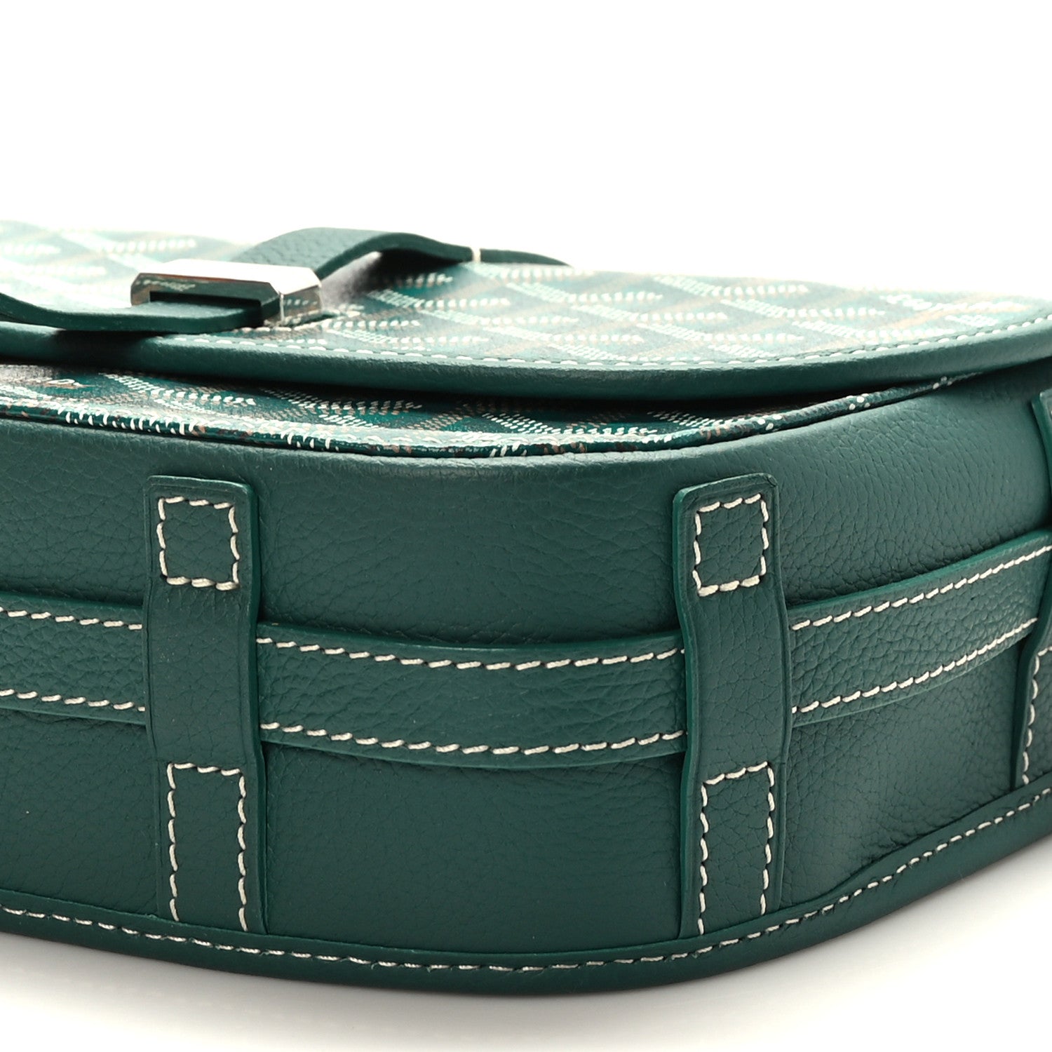 Goyard Goyardine Belvedere II PM Messenger Bag Green 8 of 8