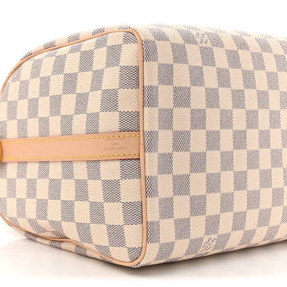 Louis Vuitton Damier Azur Speedy Bandouliere 30 9 of 11