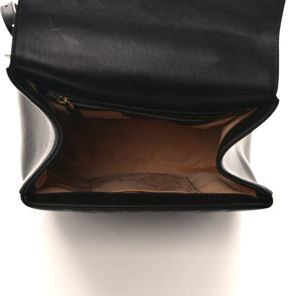Gucci Calfskin Bamboo Trapuntata Queen Margaret Backpack Black 5 of 9