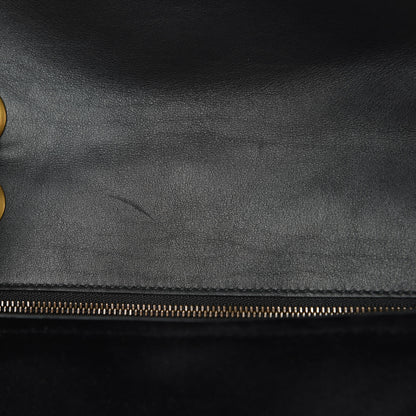 Gucci Velvet Matelasse Marquise Crystals Embroidered Small GG Marmont Shoulder Bag Black 13 of 13