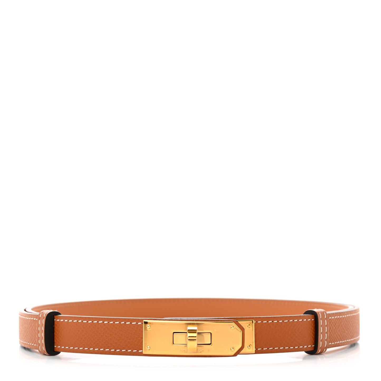 Epsom Kelly Belt Gold