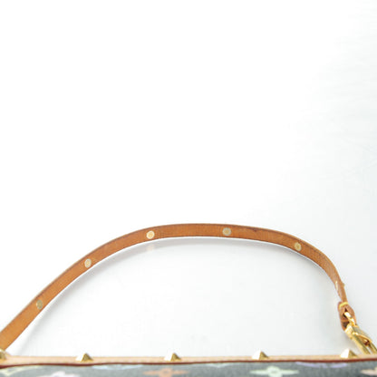 Louis Vuitton Monogram Multicolor Pochette Accessories Black 9 of 9