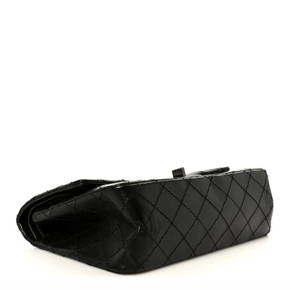 Chanel Aged Calfskin Quilted 2.55 Reissue 225 Flap So Black 4 of 11