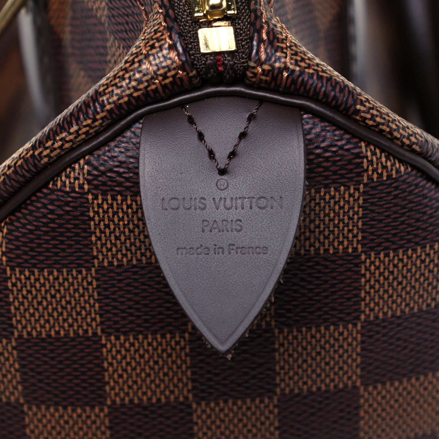 Louis Vuitton Damier Ebene Speedy 25 9 of 9
