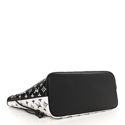 Louis Vuitton Empreinte Spring In The City Neverfull MM Black White Pink 4 of 9