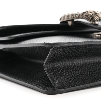 Gucci Calfskin Mini Dionysus Shoulder Bag Black 9 of 11