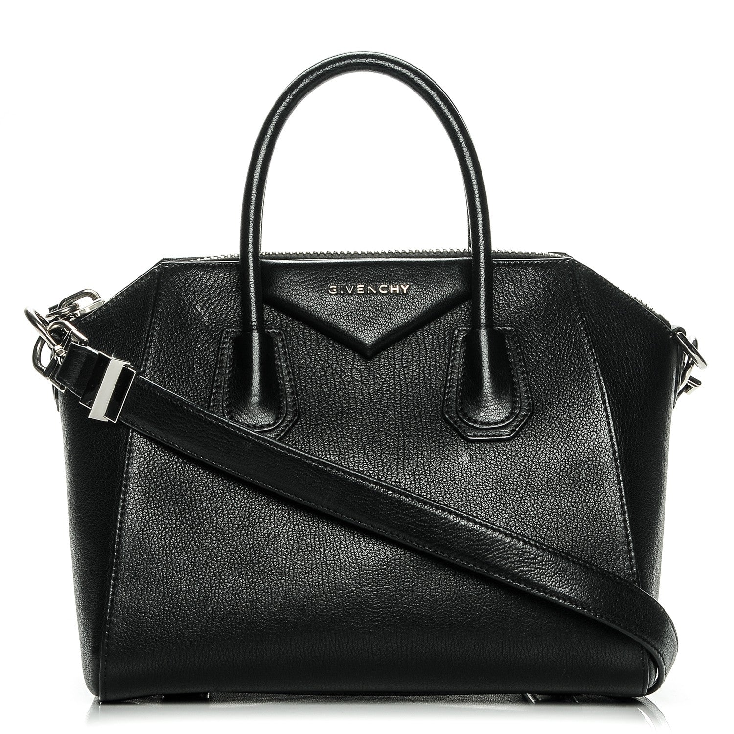 Givenchy Sugar Goatskin Small Antigona Black 1 of 8
