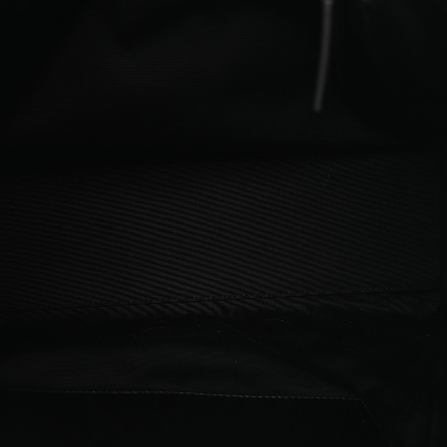 Crinkled Calfskin Matelasse Monogram Large Niki Shopper Tote Black